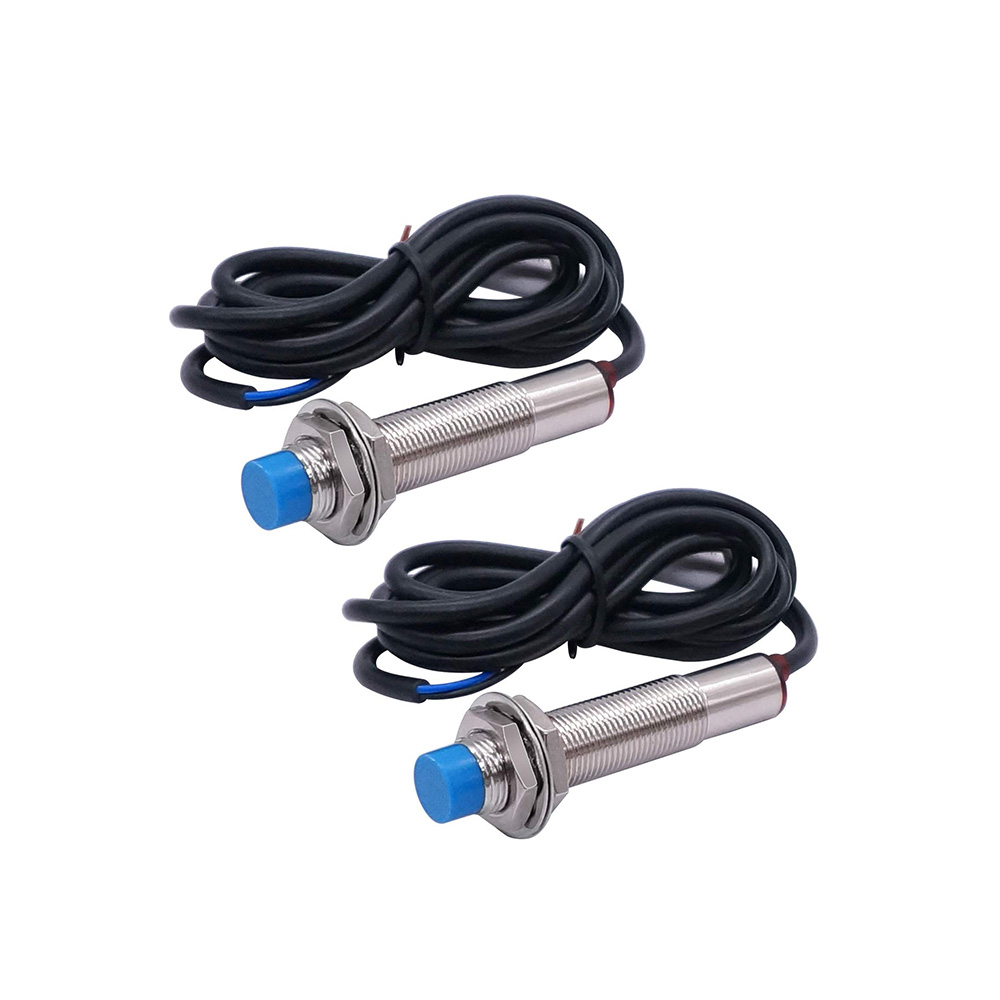 Generic LJ12A3-4-Z/AX Inductive Proximity Sensor - NPN Output, 4mm Range, IP65, Metal Shell