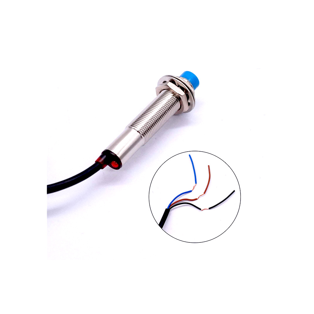 Generic LJ12A3-4-Z/AX Inductive Proximity Sensor - NPN Output, 4mm Range, IP65, Metal Shell - Image 3