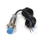 Generic LJ18A3-8-J/EZ Inductive Proximity Sensor NO, DC 6–36V, 6.4mm Detection, Brass-Nickel Plated, IP65