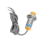 Generic LJ24A3-10-Z/BY Inductive Proximity Sensor, PNP NO, 10mm Range, 6-36VDC, IP65, Brass-Nickel Housing