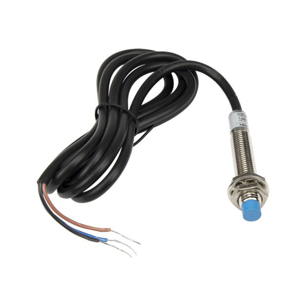 Generic LJ8A3-2-Z/BX NPN NO Inductive Proximity Sensor, 2mm Detection, DC 6-36V, IP65, Brass-Nickel Plated