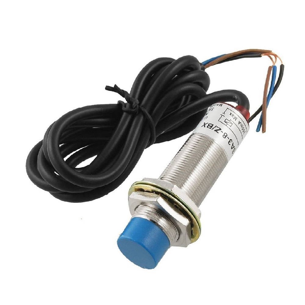 Generic M17 Inductive Proximity Sensor 8mm NPN-NO DC6–36V - 1m Cable