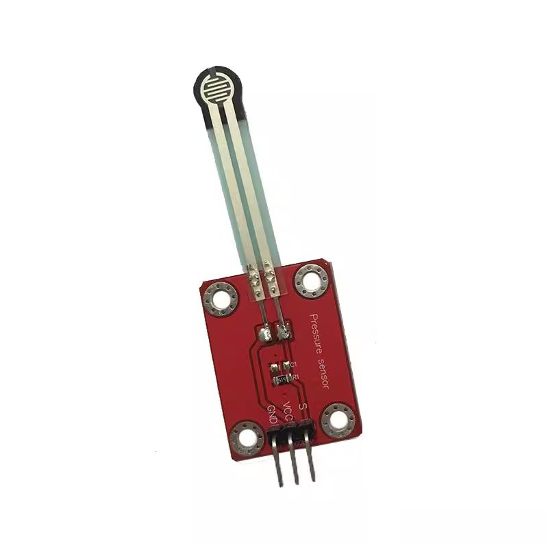 Generic Membrane Pressure Sensor Plate - Red Plate w/ 3-Pin Green Header - Image 2