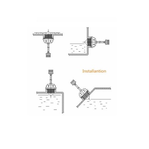 Generic Optical Liquid Level Sensor - 5V DC, 50cm Cable, Locking Nut Mount - Image 5