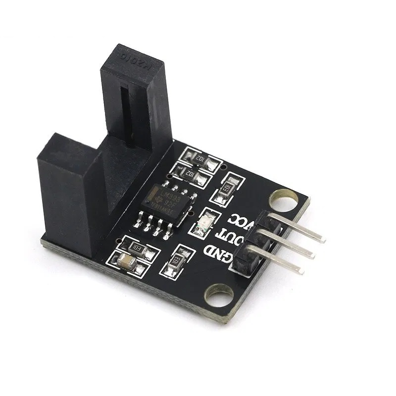 Generic Photoelectric Infrared Count Slot Sensor Module 15mm Slot Width - LM393 Comparator Output