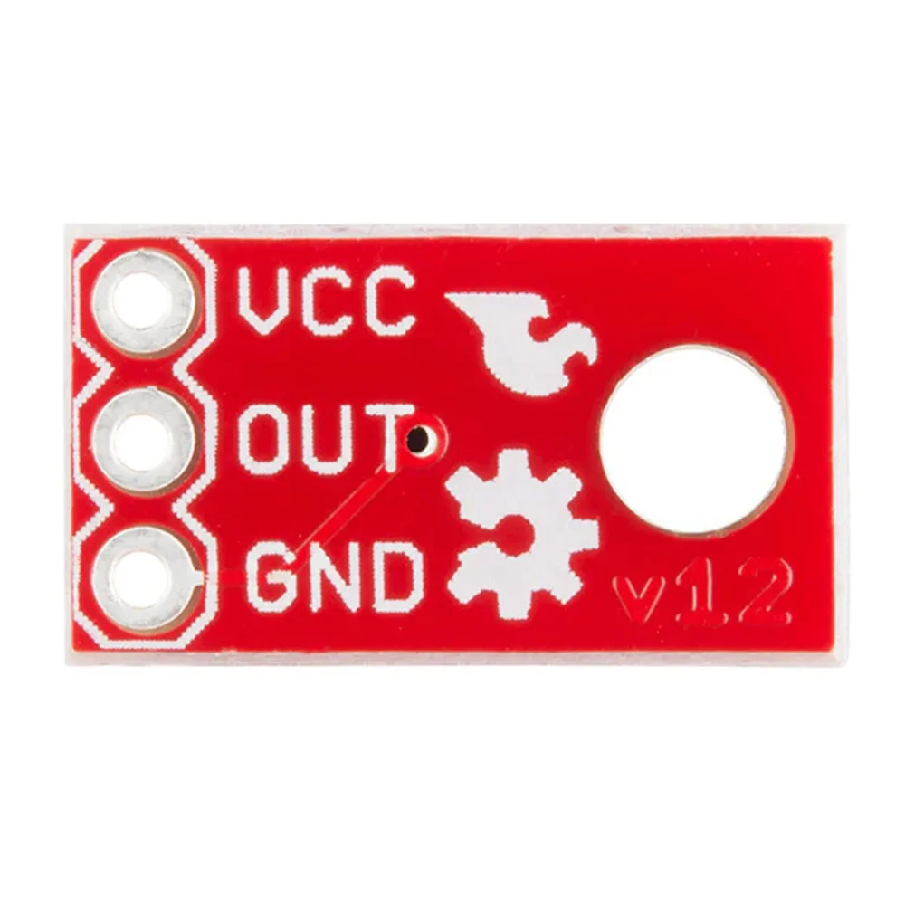 Generic QRE1113 Infrared Reflection Sensor Module Red - Digital Output, 3-Pin Header - Image 2
