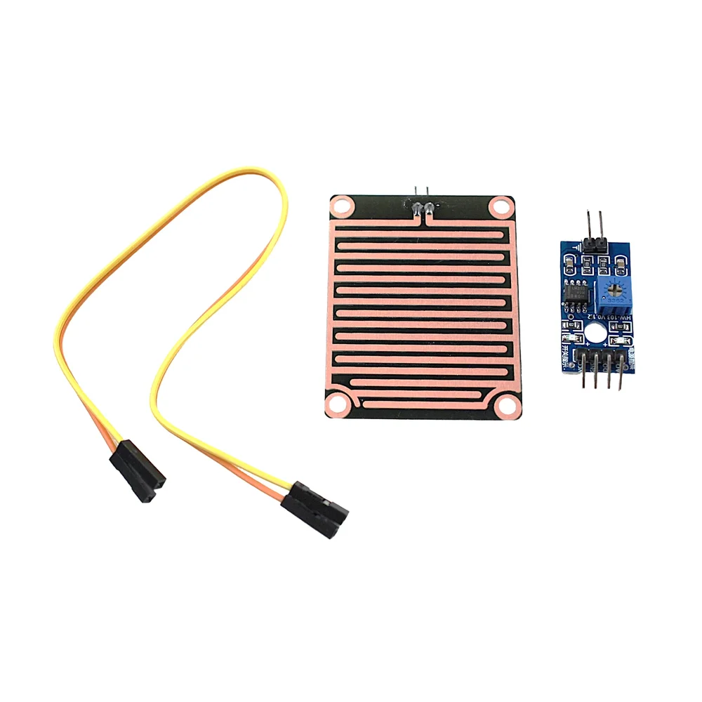 Generic Raindrops Detection Sensor Module - LM393 Comparator, Analog/Digital Output - Image 2