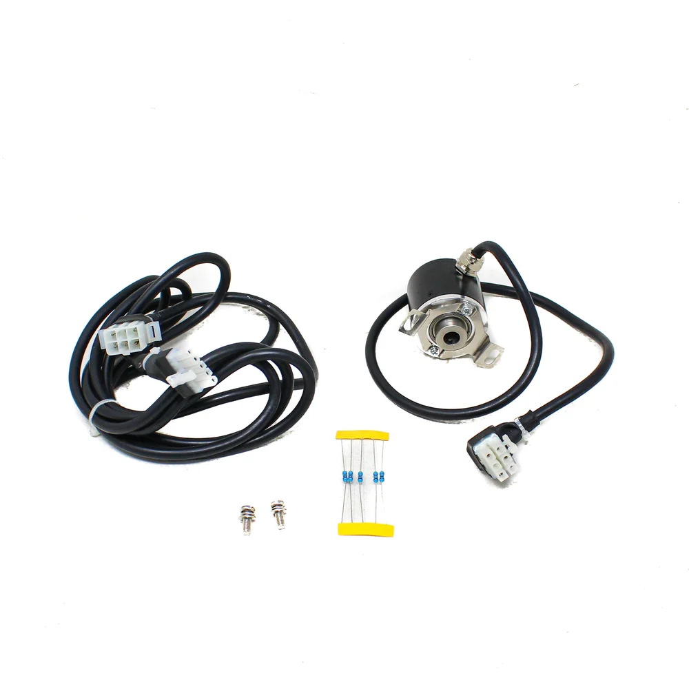 Generic Rotary Encoder 1000PPR/4000CPR with Index - Optical, IP54, NPN Open Collector, 2m Cable - Image 4