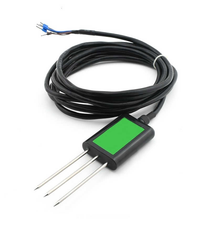 Generic RS485 Soil Sensor with 2M Cable & 3-Pin Probes - Humidity Measurement