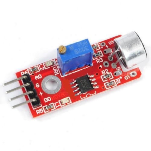 Generic Sound Detection Sensor Module for Arduino Robots - LM393 Electret Microphone - Image 4