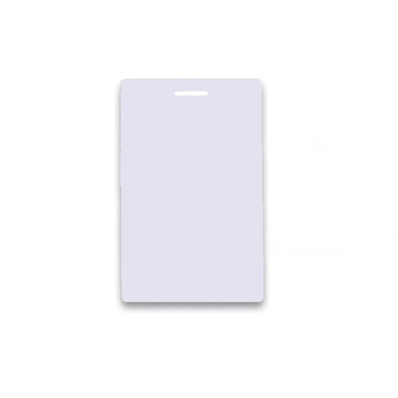 Generic T5577 RFID Card - 125kHz Reprogrammable, PVC Plastic, White