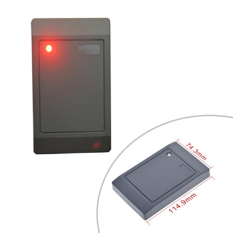 Generic WG26/34 125KHz RFID Contactless IP65 Smart Card Reader - ABS+PC Housing, Wiegand Output - Image 2