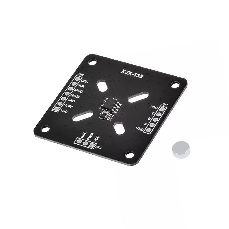 Generic XJX-135 MT6816 Magnetic Rotary Encoder Module - I2C/ABZ/PWM/SSI, 256 PPR
