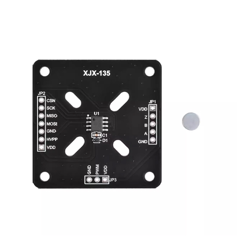 Generic XJX-135 MT6816 Magnetic Rotary Encoder Module - I2C/ABZ/PWM/SSI, 256 PPR - Image 2