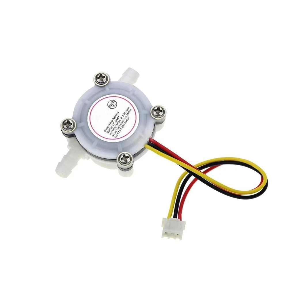 Generic YF-S401 Water Flow Sensor Flowmeter 0.3–6L/min - 1/8" Nozzle