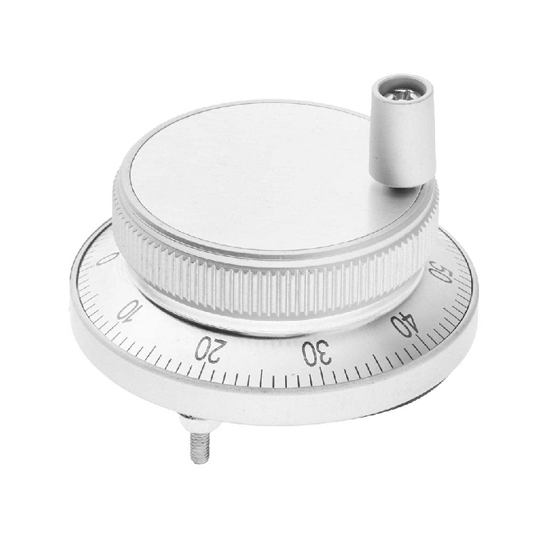 Generic ZSS600-100B-5L Hand Wheel Pulse Encoder - 100 PPR, 5VDC, 60mm Diameter