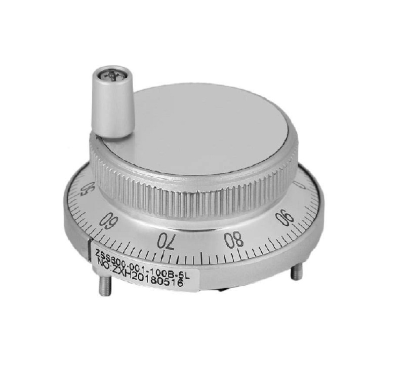 Generic ZSS600-100B-5L Hand Wheel Pulse Encoder - 100 PPR, 5VDC, 60mm Diameter - Image 2