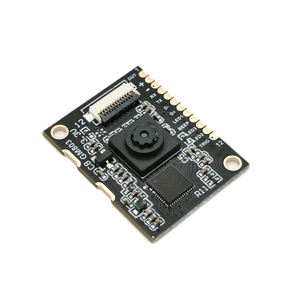 Grow GM803-L Barcode Scanner Module - UART/USB Interface, 7-50cm Range