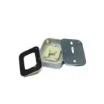 Grow R301T/R302/R303/R306 Fingerprint Module Enclosure Sliver - ABS Plastic Housing