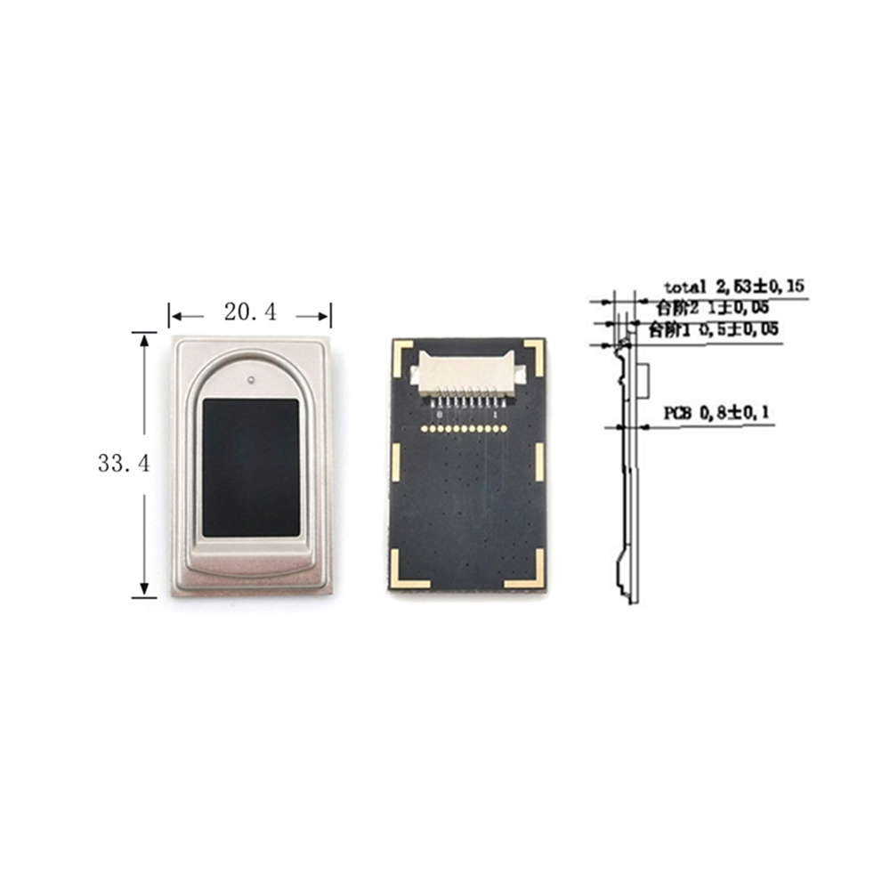 Grow R304S Fingerprint Module with USB 2.0 & UART Interface - Image 2