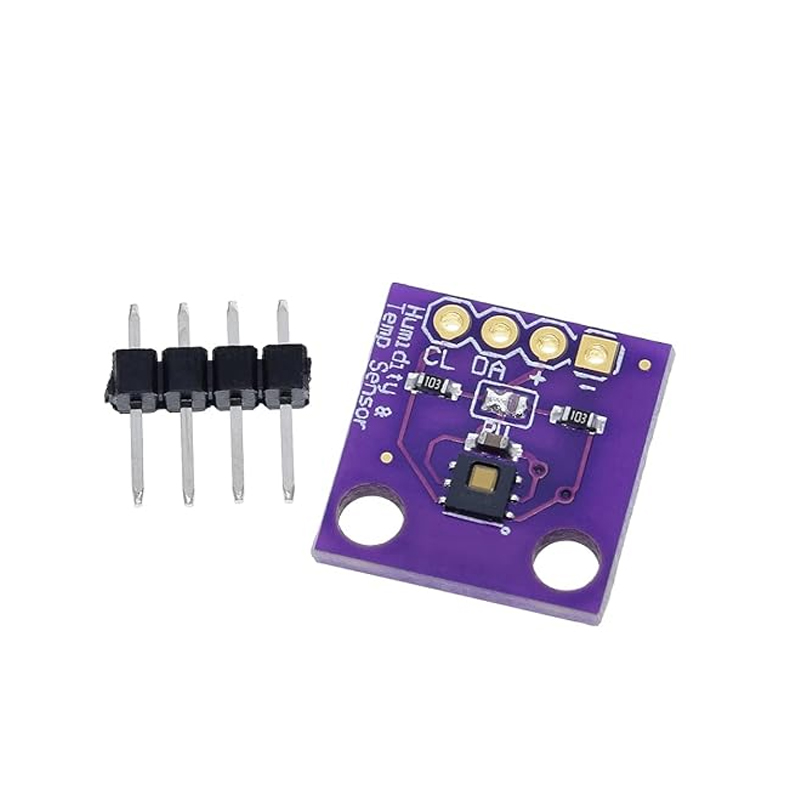 GY-213V-HDC1080 Temperature and Humidity Sensor Module (Unwelded) - I2C Interface - Image 2