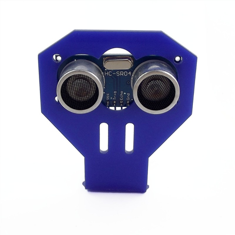 HC-SR04 Ultrasonic Sensor with Acrylic Mounting Bracket