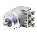 Hengstler AC58 Series 0566174 Absolute Rotary Encoder - Optical, Horizontal, IP64, 10-30VDC