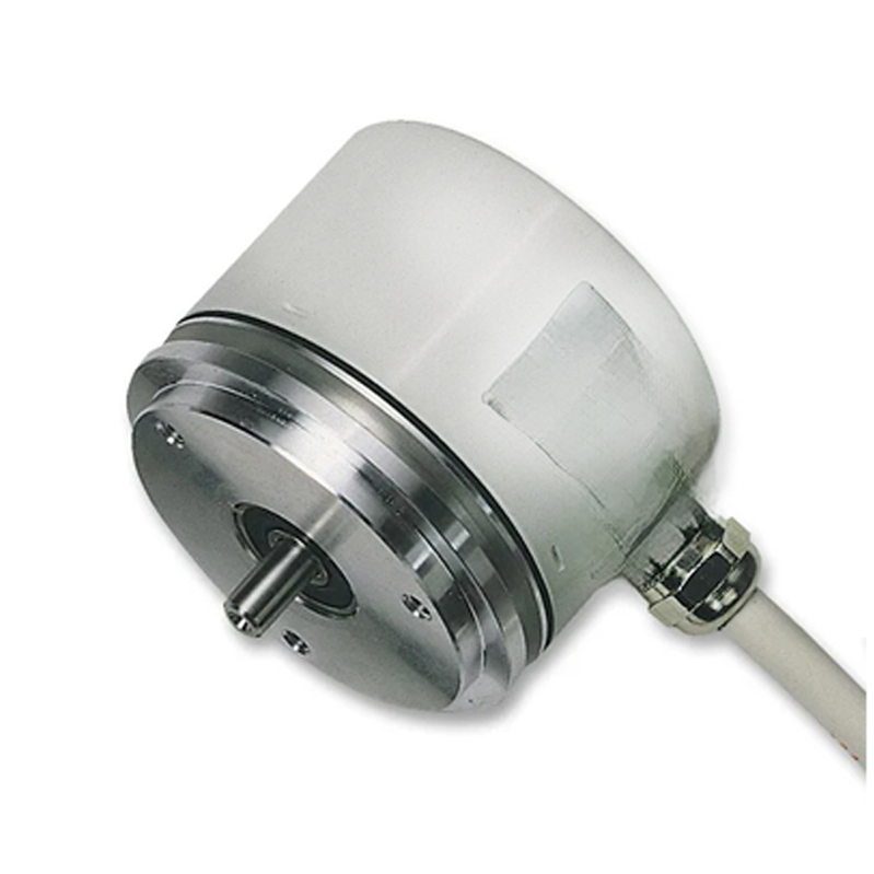 Hengstler RI58-0/5000AS.41RB Rotary Encoder, Optical Incremental, 5000 PPR, RS422 + Alarm Output, Horizontal Mount, 6mm Solid Shaft