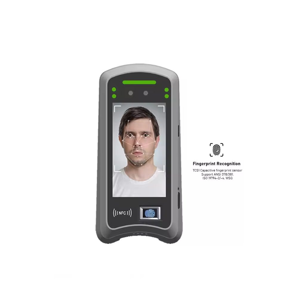 HFSecurity X05 Biometric Access Control Device - Fingerprint & RFID, Dual Cameras, Wi-Fi/Bluetooth, POE/LAN - Image 2
