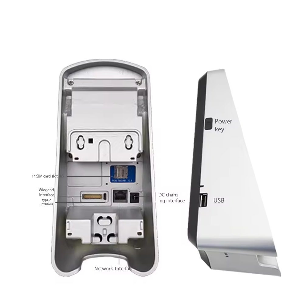 HFSecurity X05 Biometric Access Control Device - Fingerprint & RFID, Dual Cameras, Wi-Fi/Bluetooth, POE/LAN - Image 3