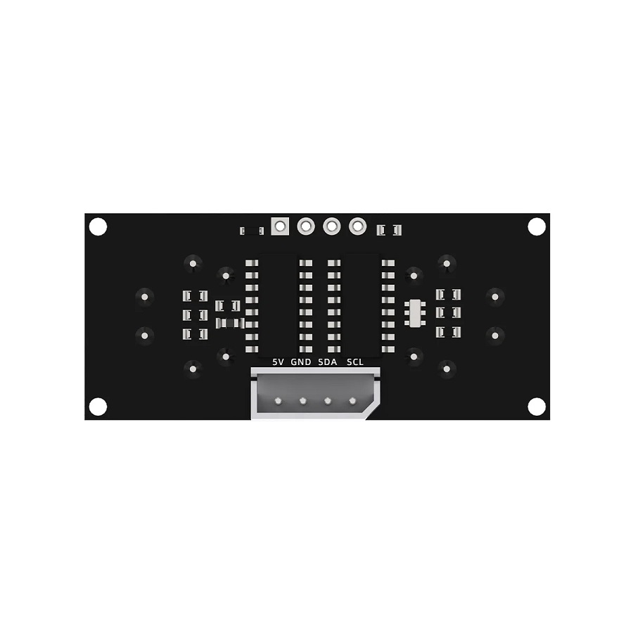 Hiwonder Glowy Ultrasonic Distance Sensor Module - I2C Interface, 2-400cm Range - Image 2