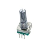 Hongyan Technology EC11H 7CE20P1ZY20 5-Pin Vertical Rotary Encoder with Switch