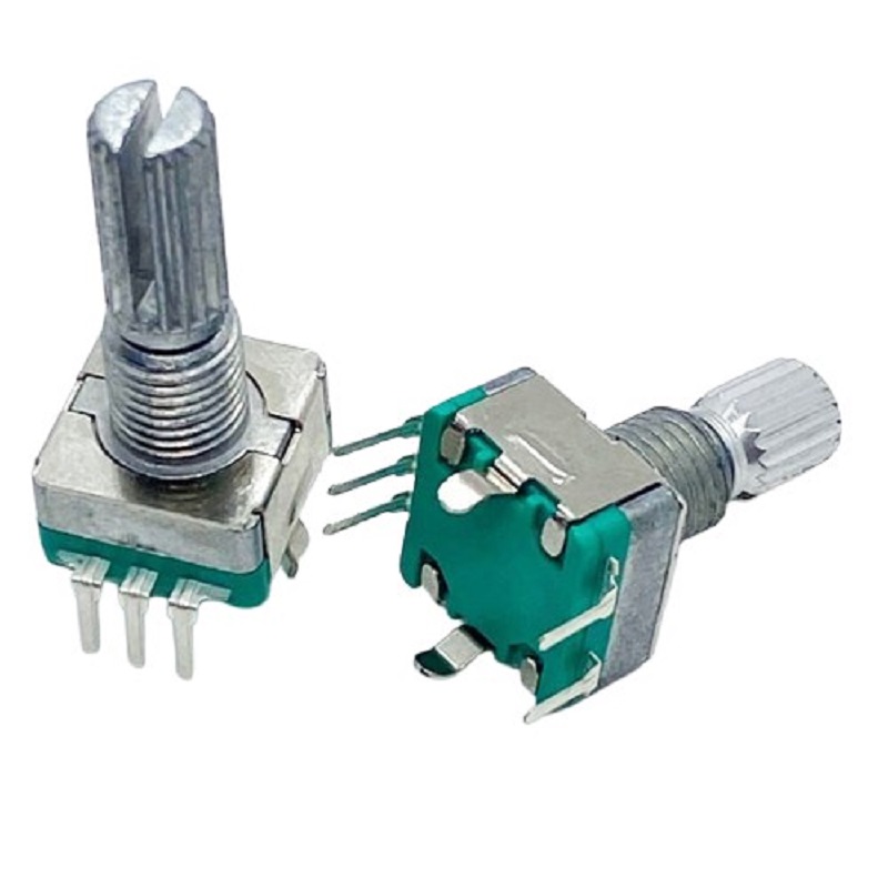 Hongyan Technology EC11H 7CE20P1ZY20 5-Pin Vertical Rotary Encoder with Switch - Image 2
