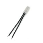KSD9700/BK05-BB1D Metallic Shell Temperature Control Switch - 5A 250V, 155°C Normally Closed