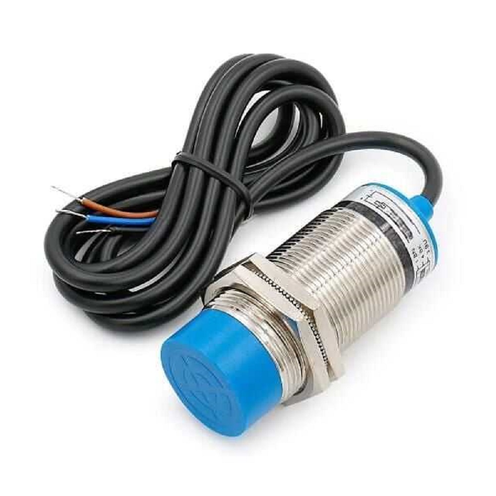LJ24A3-10-Z/AY Inductive Proximity Sensor PNP NC, 10mm Detection, 6-36VDC, 300mA, Brass-Nickel Housing, IP65