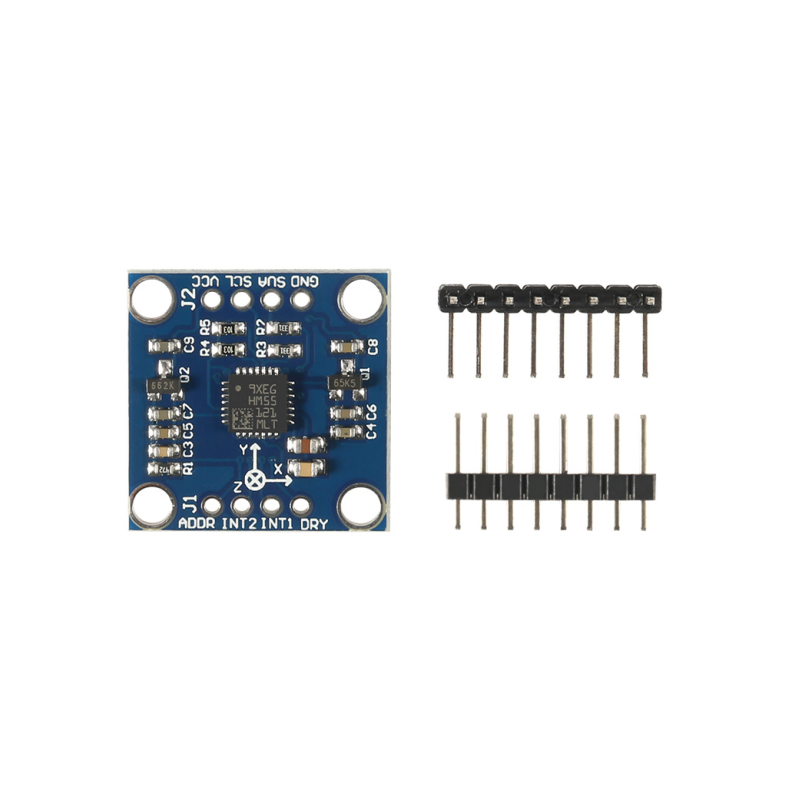 LSM303DLH GY-51 3-Axis Magnetic Field & Acceleration Module - I2C Interface - Image 3