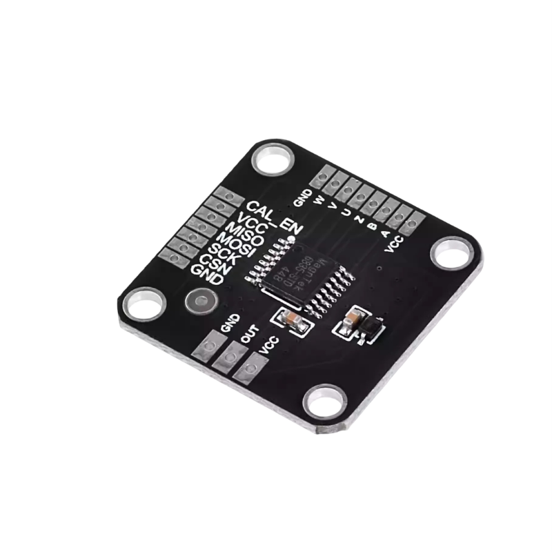 MagnTek MT6835 Magnetic Encoder Module PWM/SPI 21BIT Absolute Angle Sensor with Magnet - ABZ/UVW Output