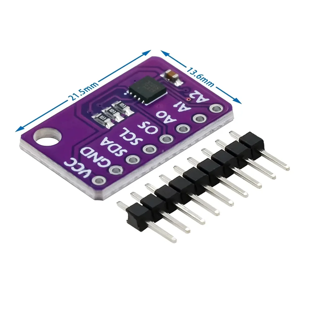 MAX30205MTA Human Body Temperature Sensor Module - I2C Interface - Image 3