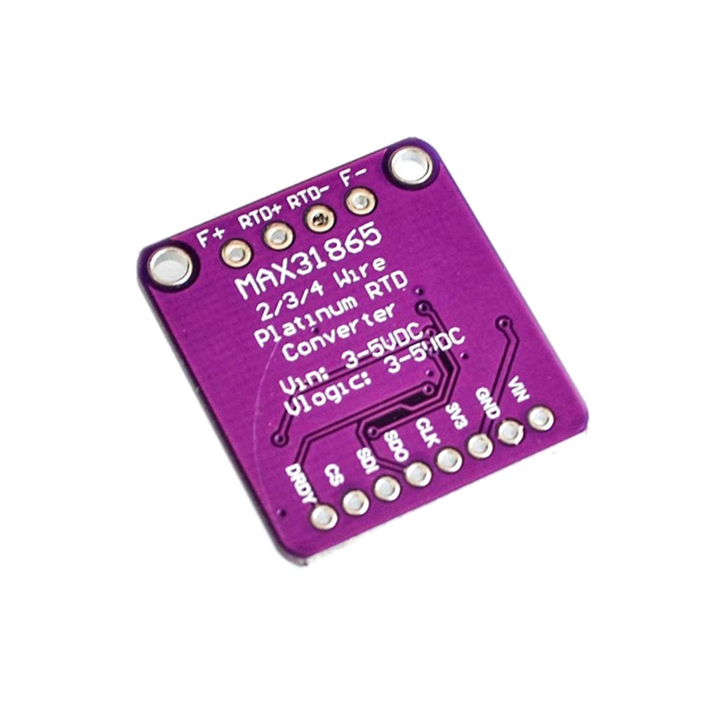 MAX31865 PT100/PT1000 RTD Temperature Detector Module - Image 2