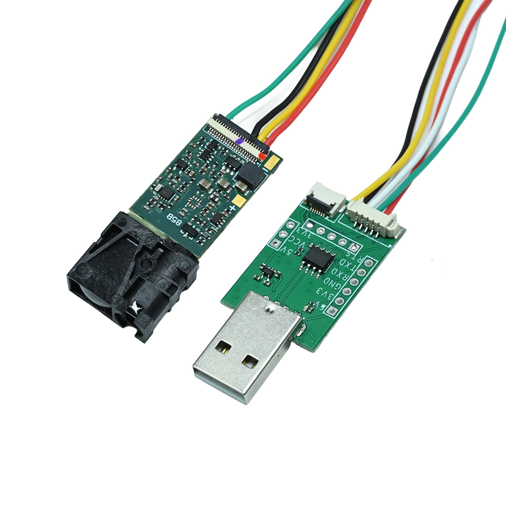 Meskernel LDL-40 Red Visible Laser Precision Range Sensor (40m) - USB to TTL - Image 2