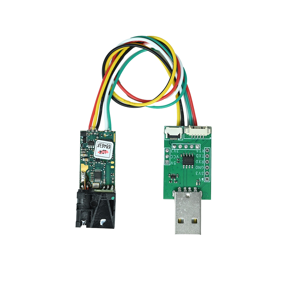 Meskernel LDL-40 Red Visible Laser Precision Range Sensor (40m) - USB to TTL - Image 3