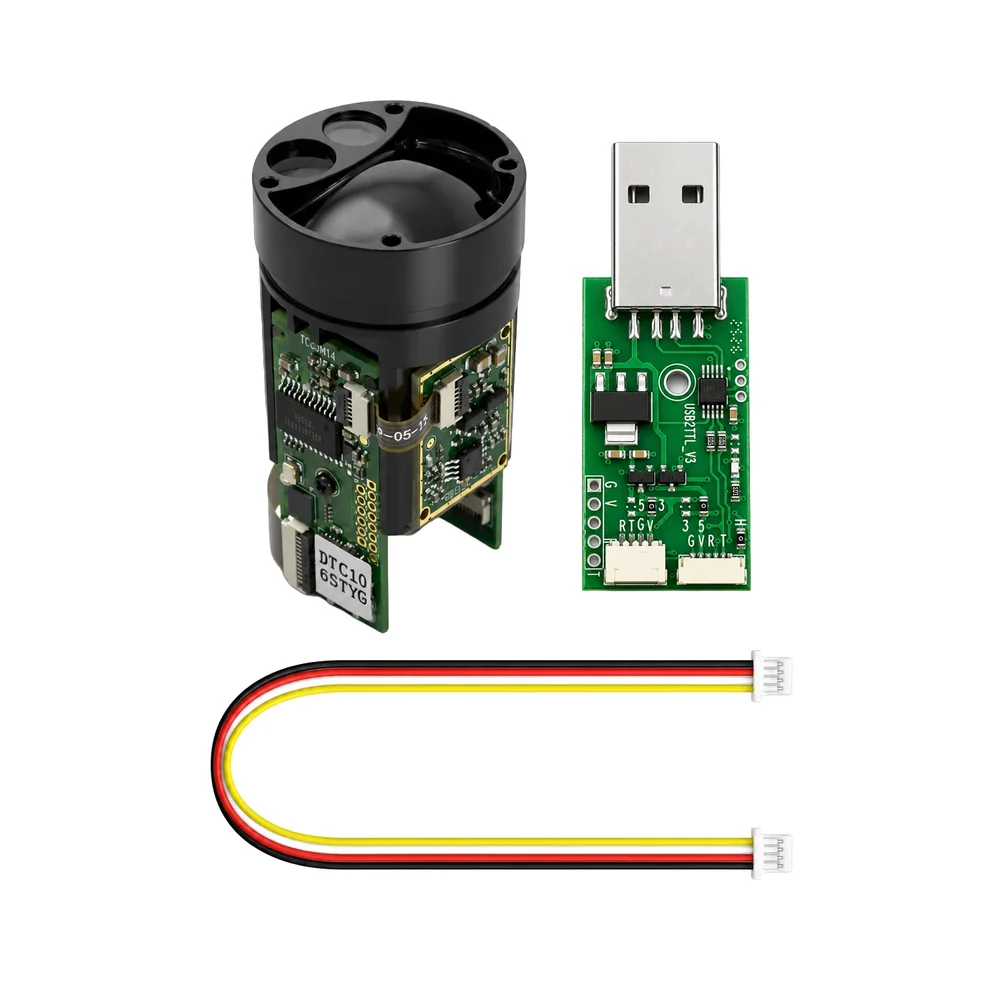 Meskernel TC25 Pulsed Laser Distance Sensor, 3M-1000m Range, 905nm, USB to TTL - Image 4