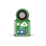 Mikroe Air Quality Click (Mikroe-1630) – MQ-135 Gas Sensor Board, Analog Output, Range: 10 to 1000ppm
