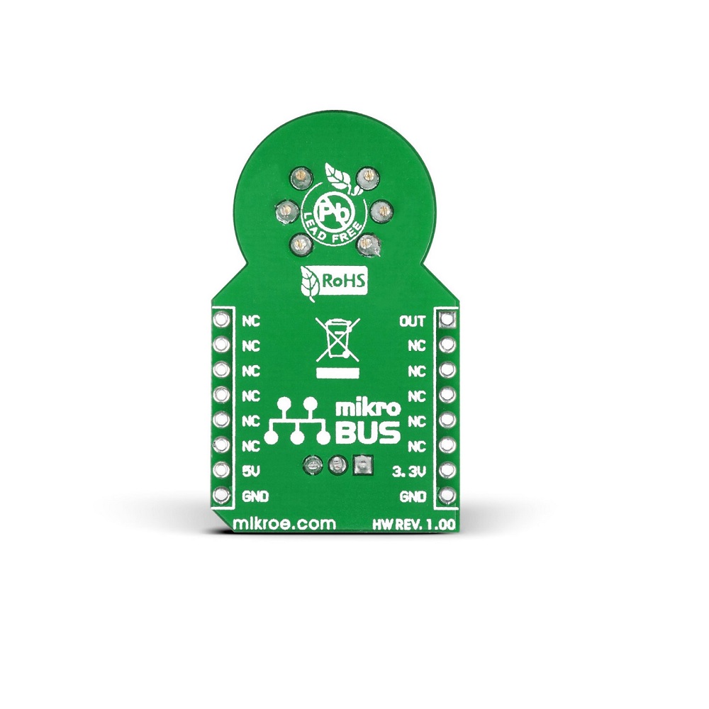 Mikroe CO Click (Mikroe‑1626) – MQ‑7 Carbon Monoxide Gas Sensor Board, Analog, mikroBUS, 20~2000 ppm - Image 2