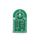 Mikroe GEOMAGNETIC CLICK (Mikroe-2935) – 3-Axis BMM150 Geomagnetic Sensor Board, I²C & SPI, Digital Compass & Magnetic Field Measurement, mikroBUS