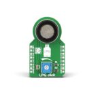 Mikroe LPG Click (Mikroe‑1587) – MQ‑5 LPG Gas Sensor Board, Analog, mikroBUS, Detection Range: 200~10,000 ppm