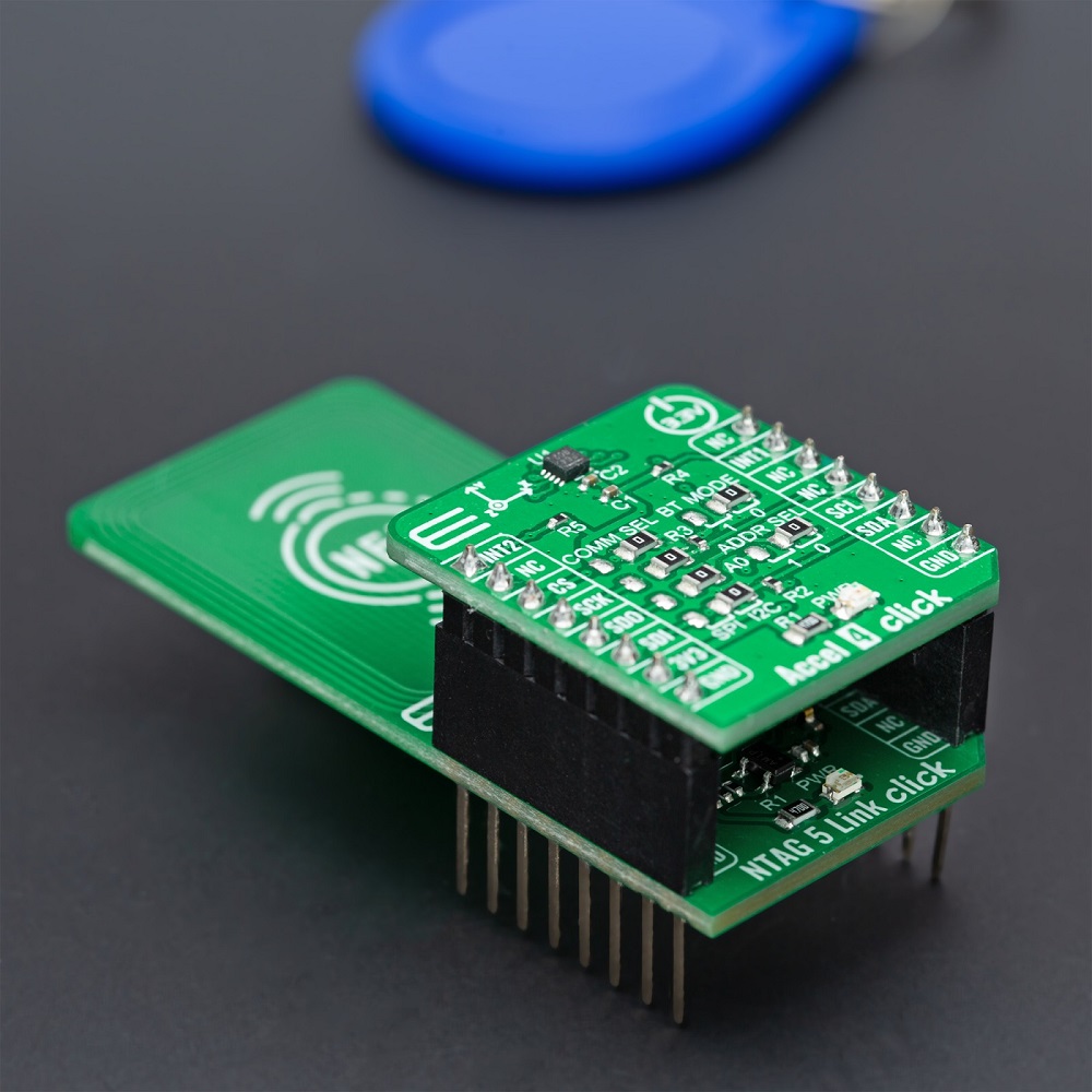 Mikroe NTAG 5 LINK CLICK (Mikroe-4635) – NFC / RFID Tag & Transponder Board, I²C - Image 3