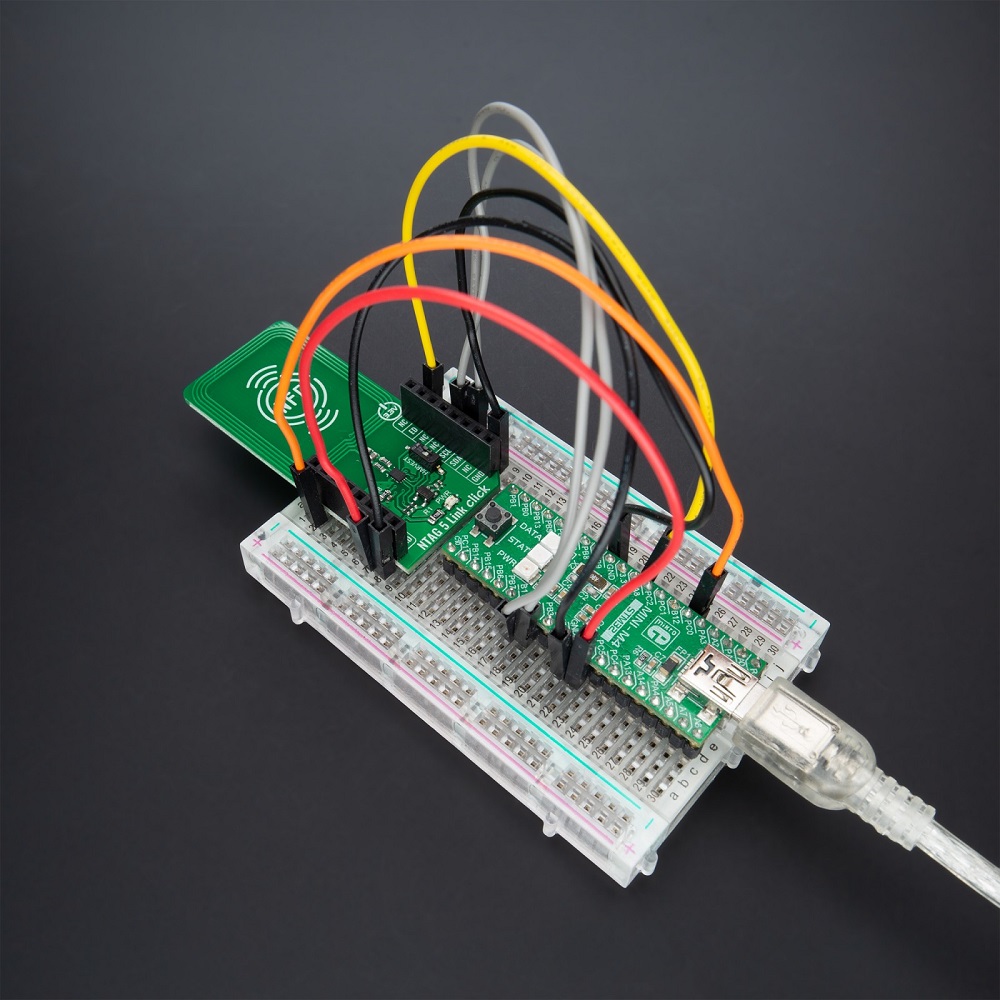 Mikroe NTAG 5 LINK CLICK (Mikroe-4635) – NFC / RFID Tag & Transponder Board, I²C - Image 8