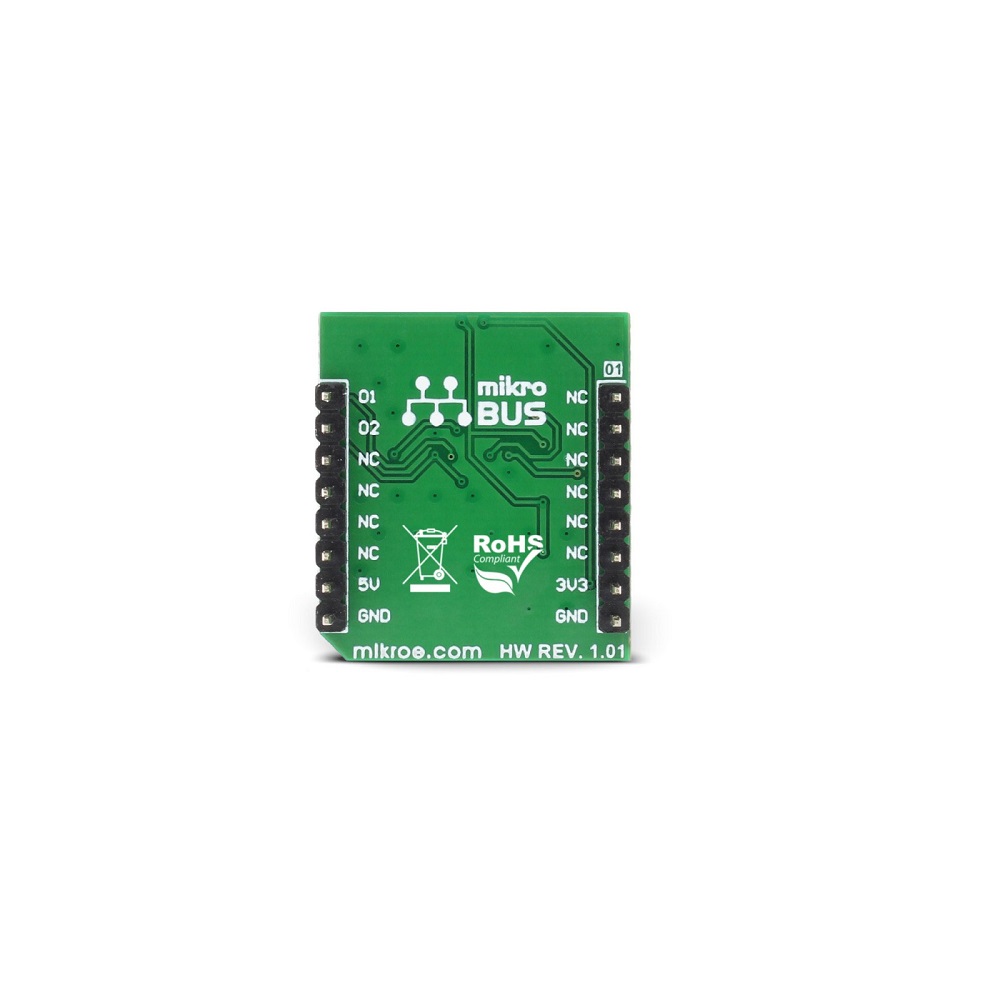 Mikroe OPTO ENCODER CLICK (Mikroe-2549) – Dual-Channel Optical Encoder Sensor Board, GPIO, 3.3/5V, mikroBUS - Image 2