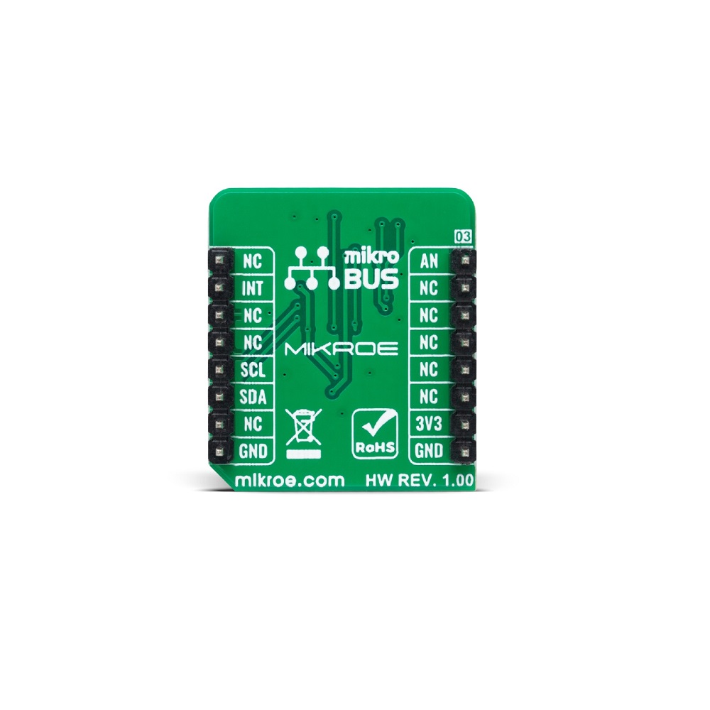 Mikroe SPECTROMETER 2 CLICK (Mikroe-5167) – VD6283TX Colour & Light Sensor Board, I²C, RGB/IR/Clear Channels, mikroBUS - Image 3